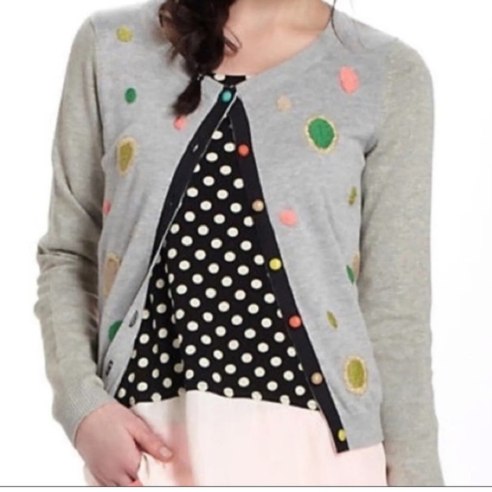Antropologie women button cardigan size s